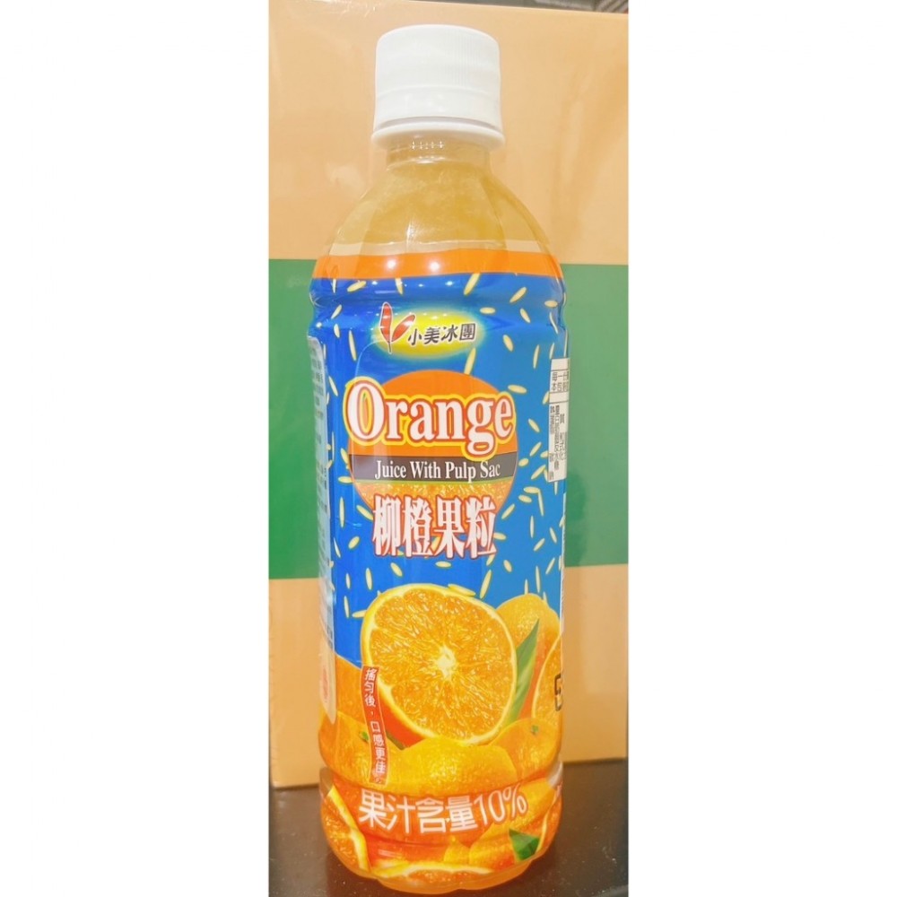 小美冰團 柳橙果粒綜合果汁500ml